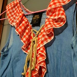 Japanese brand "ROSE FAN FAN" minidress